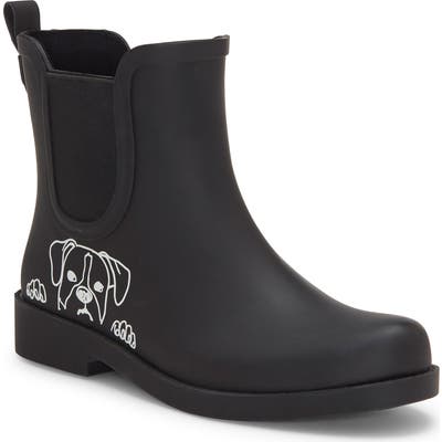 Ed Ellen Degeneres Wallita Rain Boot, Black