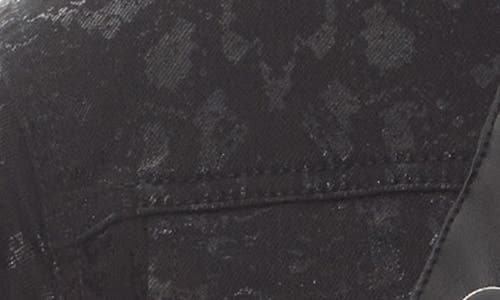 Hvman Rocker Slim Ridged Cotton Jacket In Python