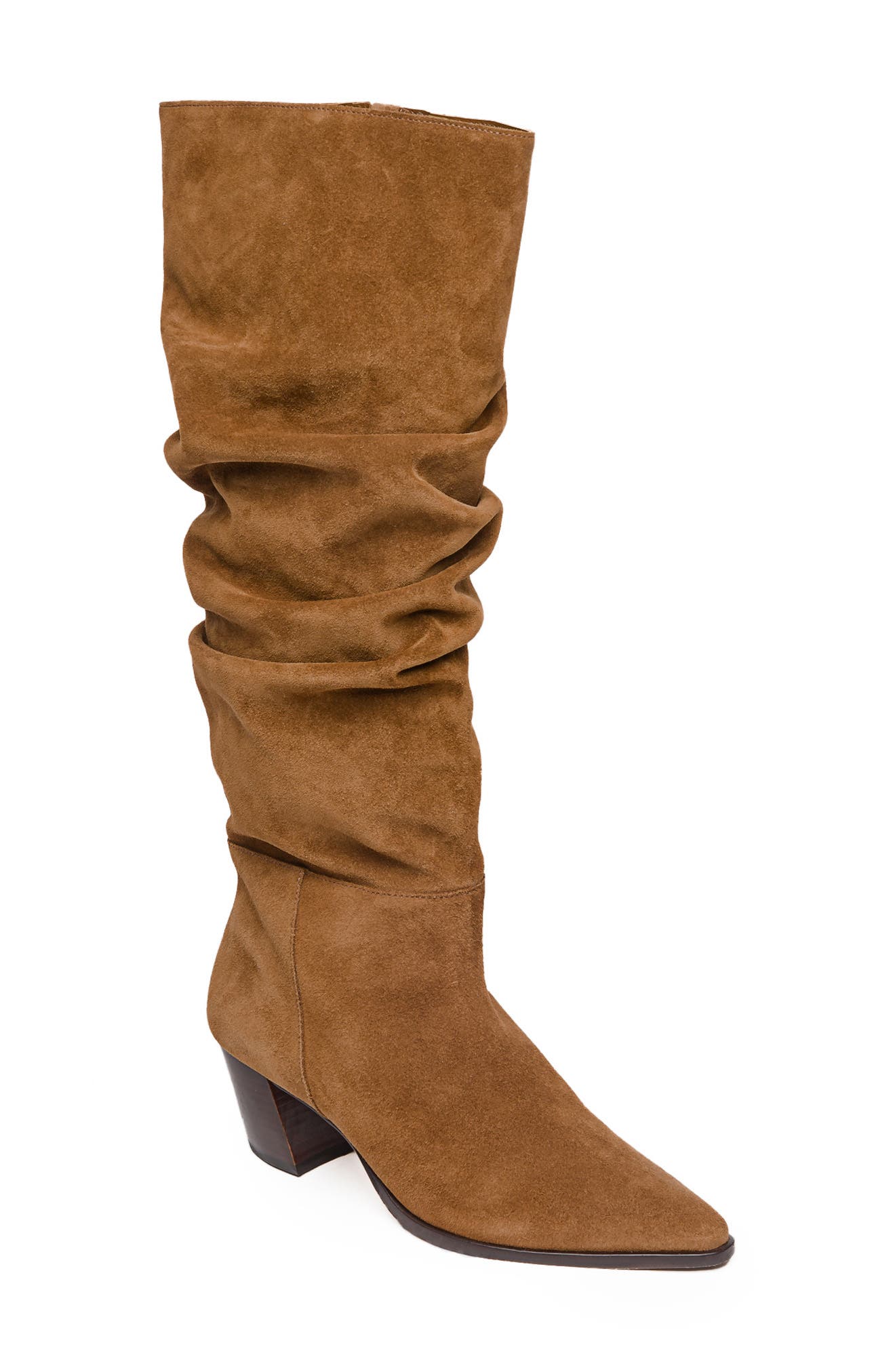 womens tall brown suede boots