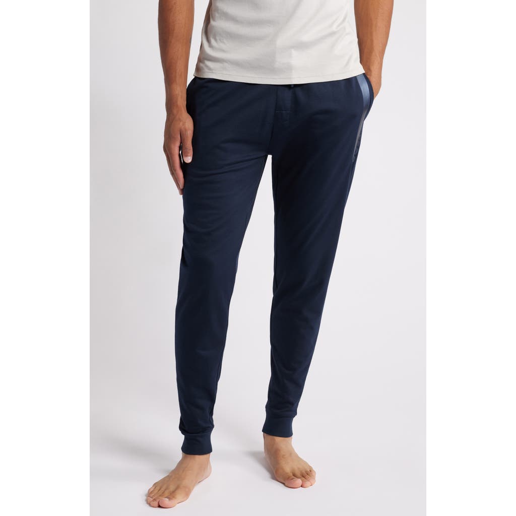Hugo Boss Authentic Mens Loungewear Track Pants 50521769 In Dark Blue