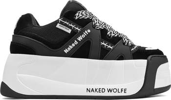 NAKED WOLFE Slider Platform Sneaker (Women)