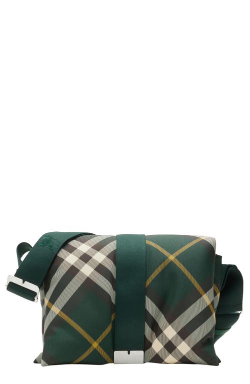 burberry Equestrian Knight Check Crossbody Bag in Ivy at Nordstrom