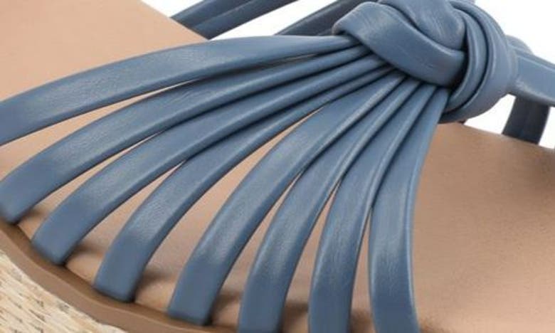 Journee Collection Hally Espadrille Platform Sandal In Blue
