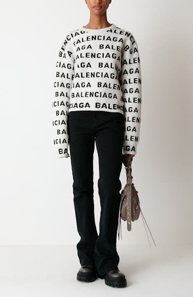 Balenciaga discount trui wit