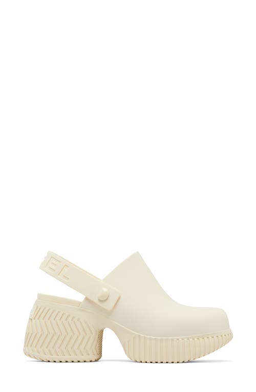 Shop Sorel Ona Streetworks Slingback Platform Clog In Honey White/sea Salt