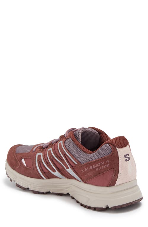 Salomon Gender Inclusive X-mission 4 Sneaker In Mnscap/wild Ging
