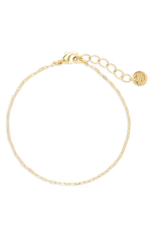Carly Chain Link Bracelet in Gold