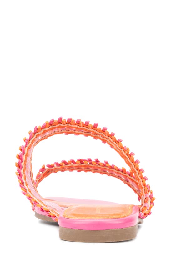 Fashion To Figure Pammy Sandal In Pink Multi
