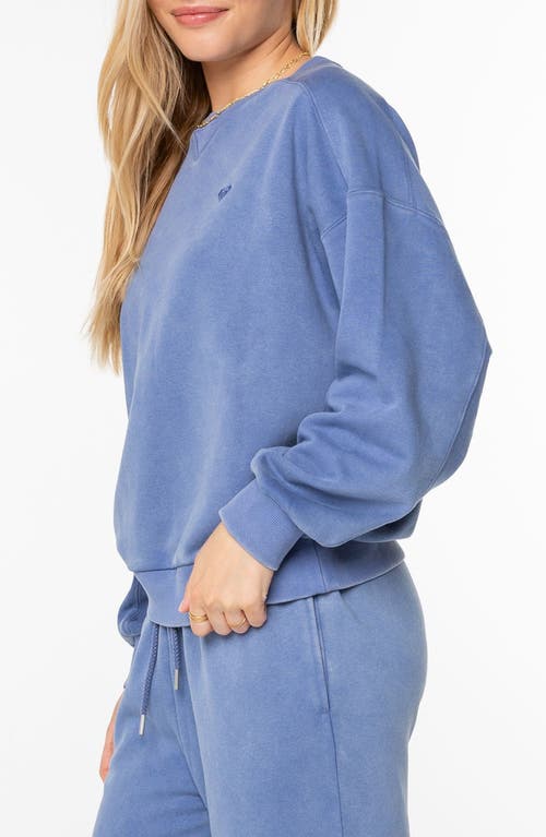 Roxy Oasis Haze Sweatshirt In Coastal Fjord