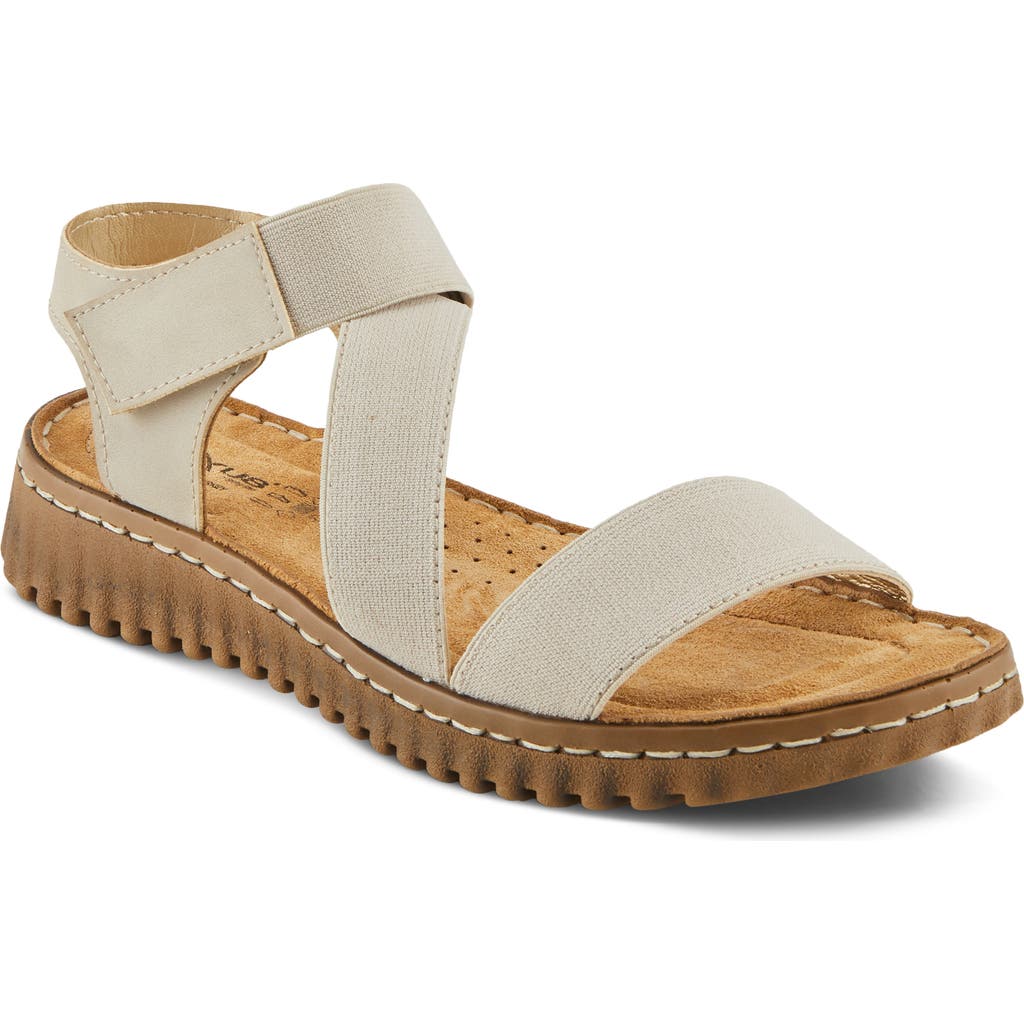 Flexus By Spring Step Pathfav Sandal In Beige