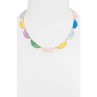 Kate Spade New York Half Moon Scallop Collar Necklace