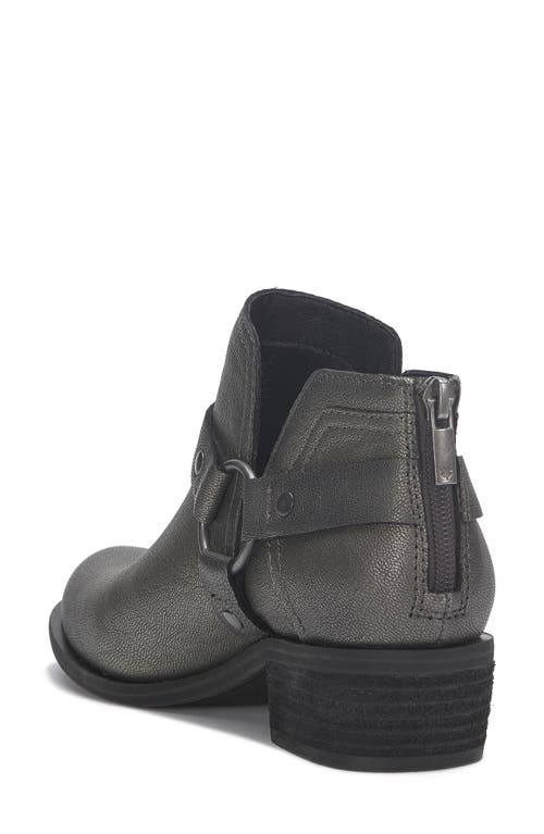 Shop Lucky Brand Boltin Bootie In Pewter Rock Leather