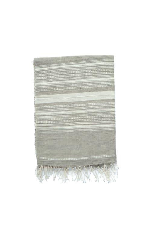 Shop Sabahar Genale Hand Towel In Stone/natural