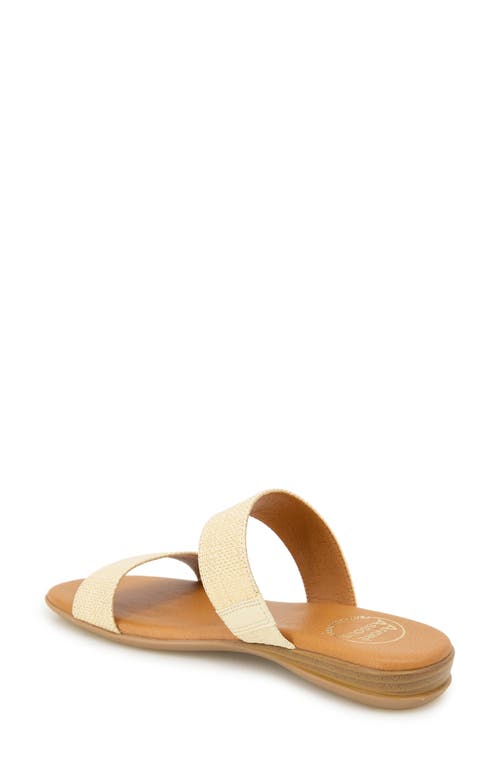 Andre Assous André Assous Nabila Flat Sandal In Natural Multi