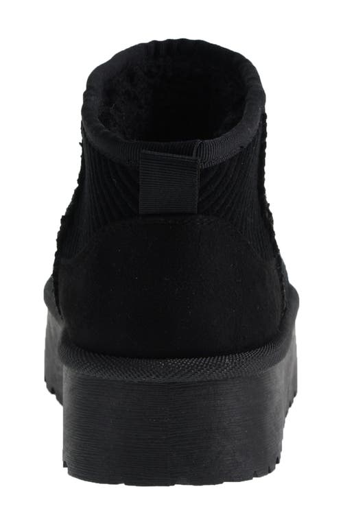 Shop Dirty Laundry Yarroh Corduroy Platform Bootie In Black