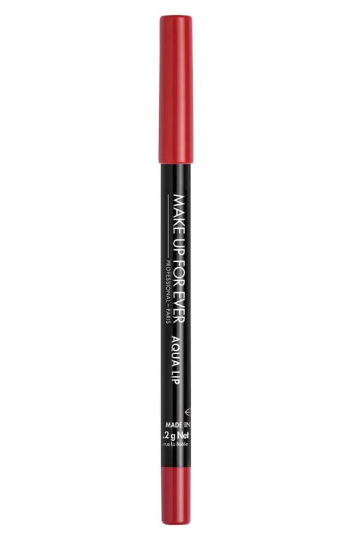 EAN 3548752028196 product image for MAKE UP FOR EVER Aqua Lip Waterproof Lip Liner Pencil in 8C-Red at Nordstrom | upcitemdb.com