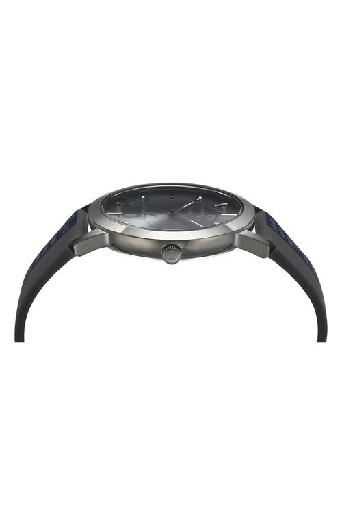 Philipp Plein Sport Three-hand Quartz Silicone Strap Watch, 44mm In Gun