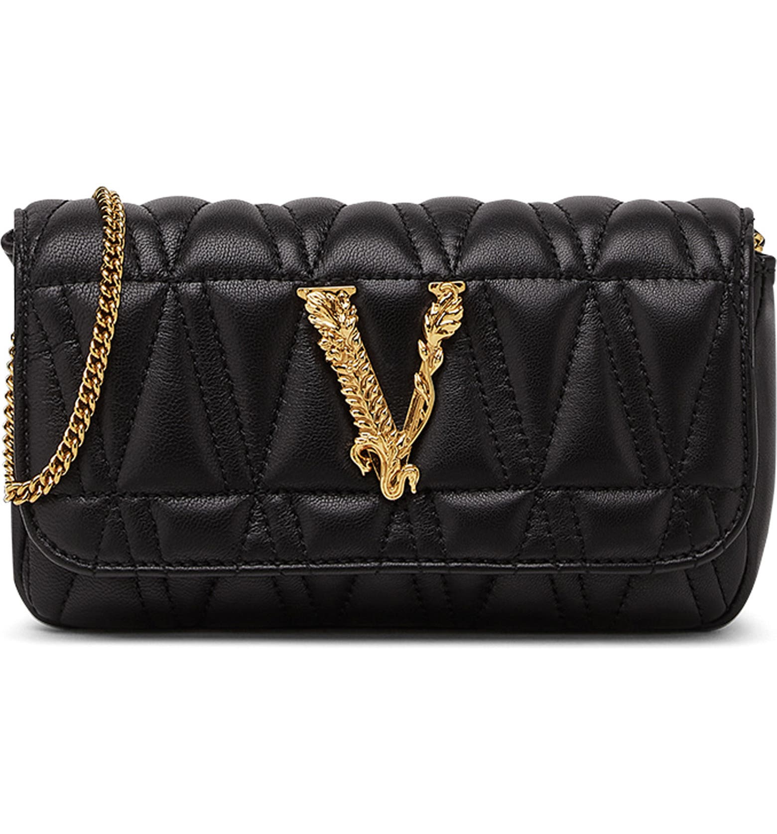 Black Versace Virtus bag