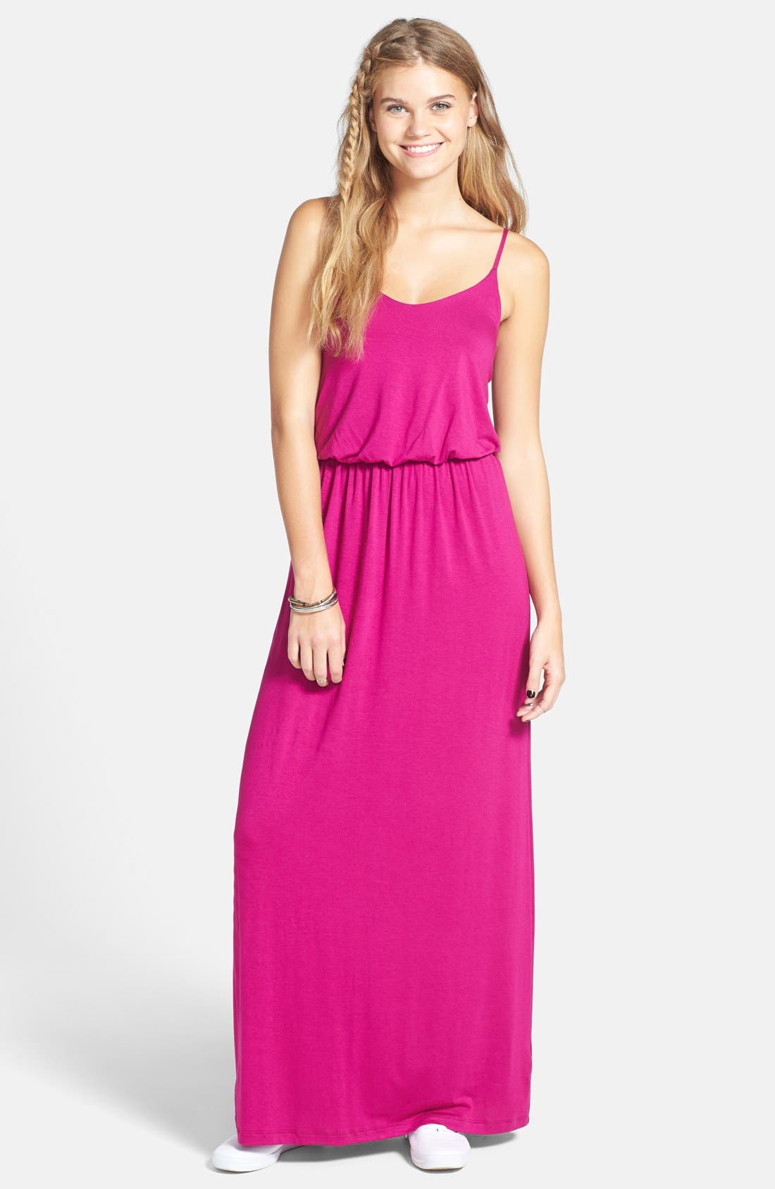 ALL IN FAVOR,
                            Knit Maxi Dress,
                            Main thumbnail 297, color,
                            559