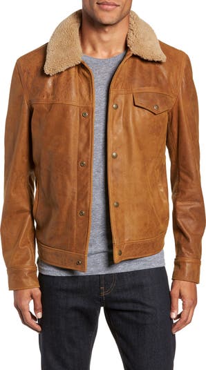  Beige Leather Genuine Sheepskin Leather: Leather 6