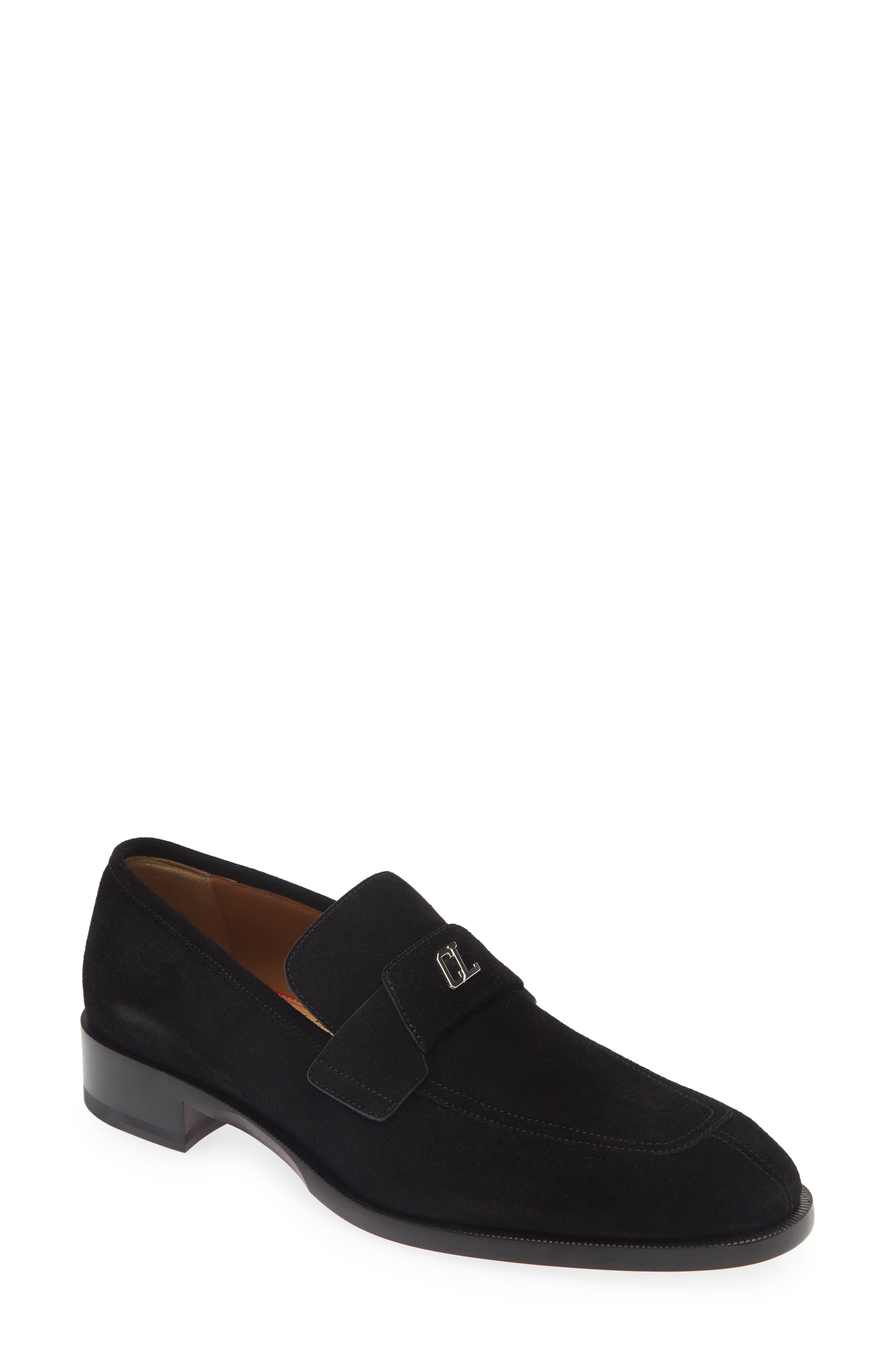 louboutin slip on men