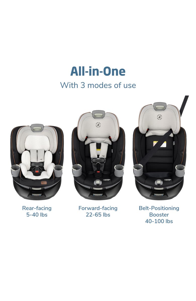 Maxi-Cosi® Emme 360™ All-In-One Rotating Convertible Car Seat | Nordstrom