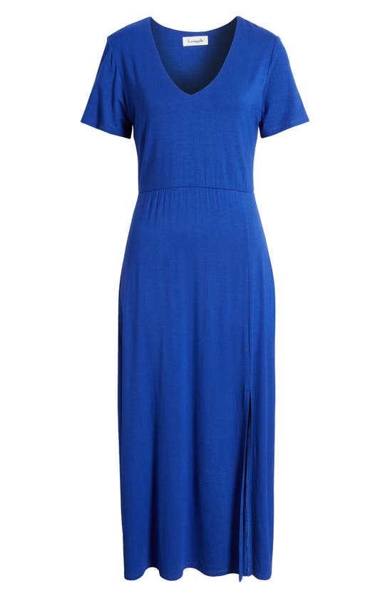 Shop Loveappella Midi Dress In Royal