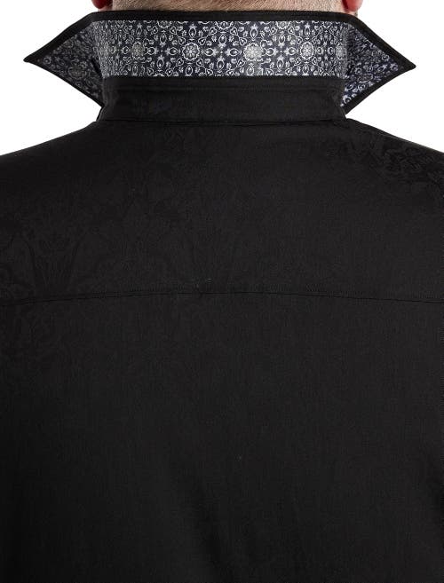 Robert Graham Highland Sport Shirt In Black