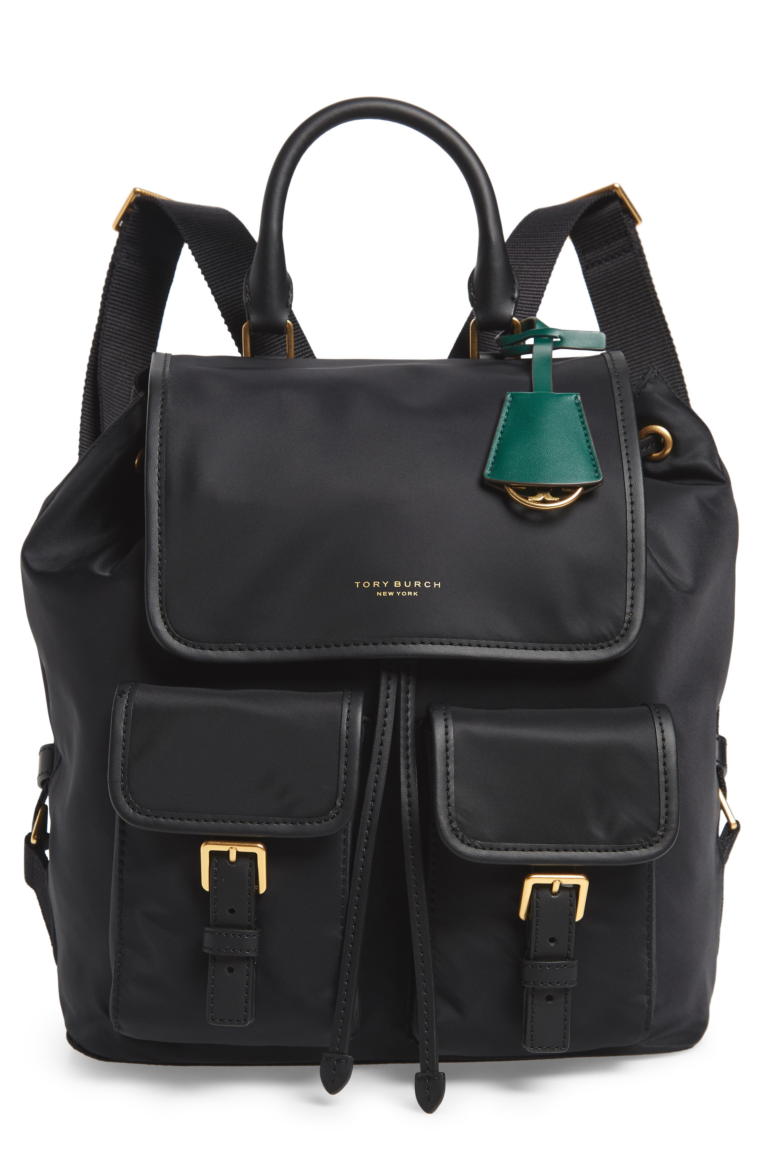 nylon tory burch backpack