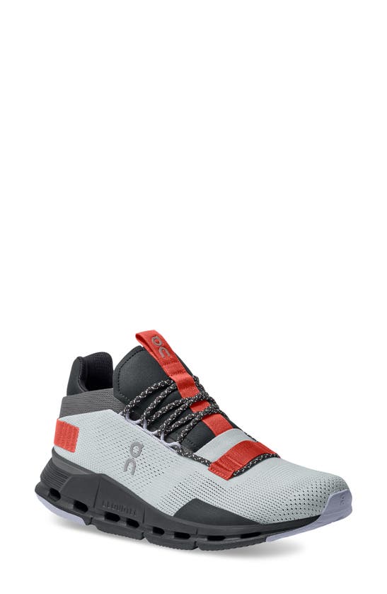 On Cloudnova Sneaker In Turquoise/ Navy