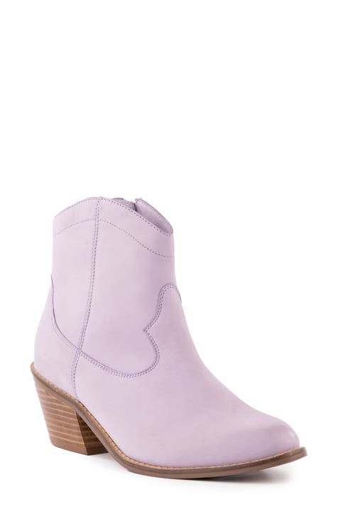 Light 2025 purple booties