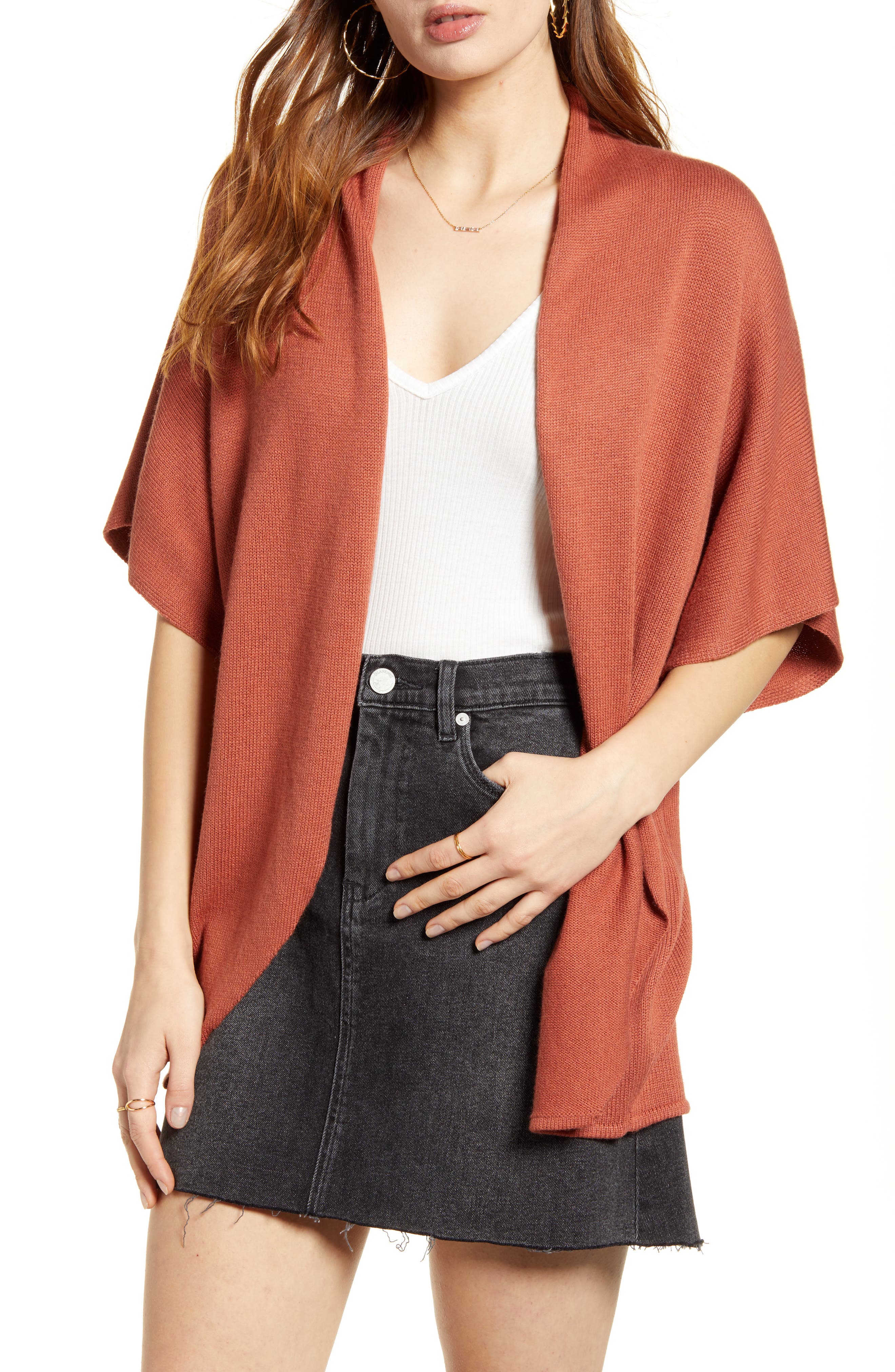 dolman sleeve cardigan
