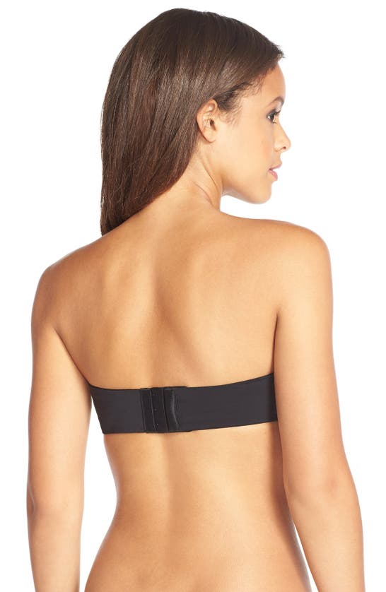 Shop Panache Porcelain Elan Underwire Smooth & Seamless Strapless Bra In Black