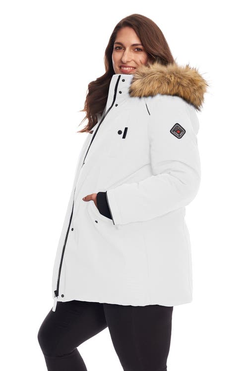 Alpine North Glacier Plus Size In White