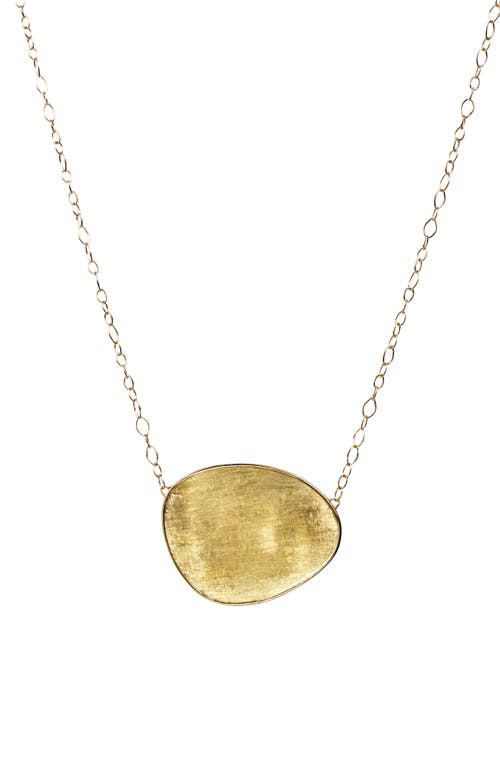 Marco Bicego Lunaria Pendant Necklace in Yellow Gold at Nordstrom, Size 16.5 In