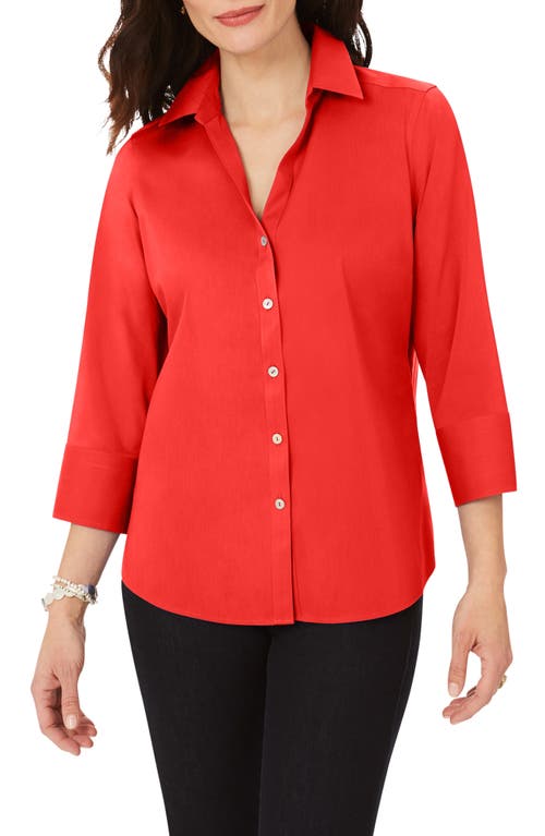 Foxcroft Mary Button-Up Blouse at Nordstrom,