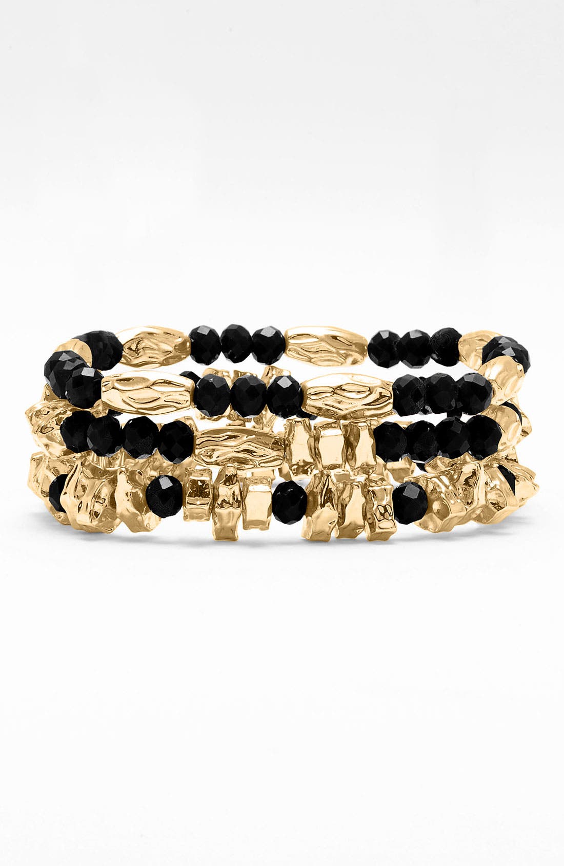 Nordstrom Bead Stretch Bracelets (Set of 3) Nordstrom