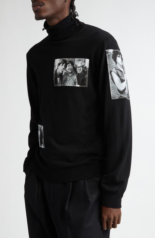 Takahiromiyashita The Soloist Black Wool Turtleneck In Black