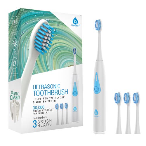 Pursonic Triple-head Electric Tooth Wizard In Multicolor