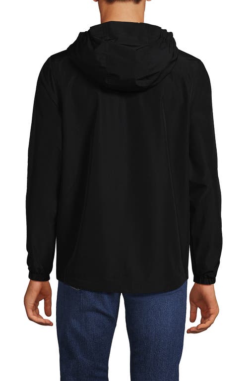 Lands' End School Uniform Rain Jacket In Black