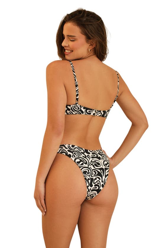 Dippin Daisys Britney Bandeau Bikini Top In Mustang Wave
