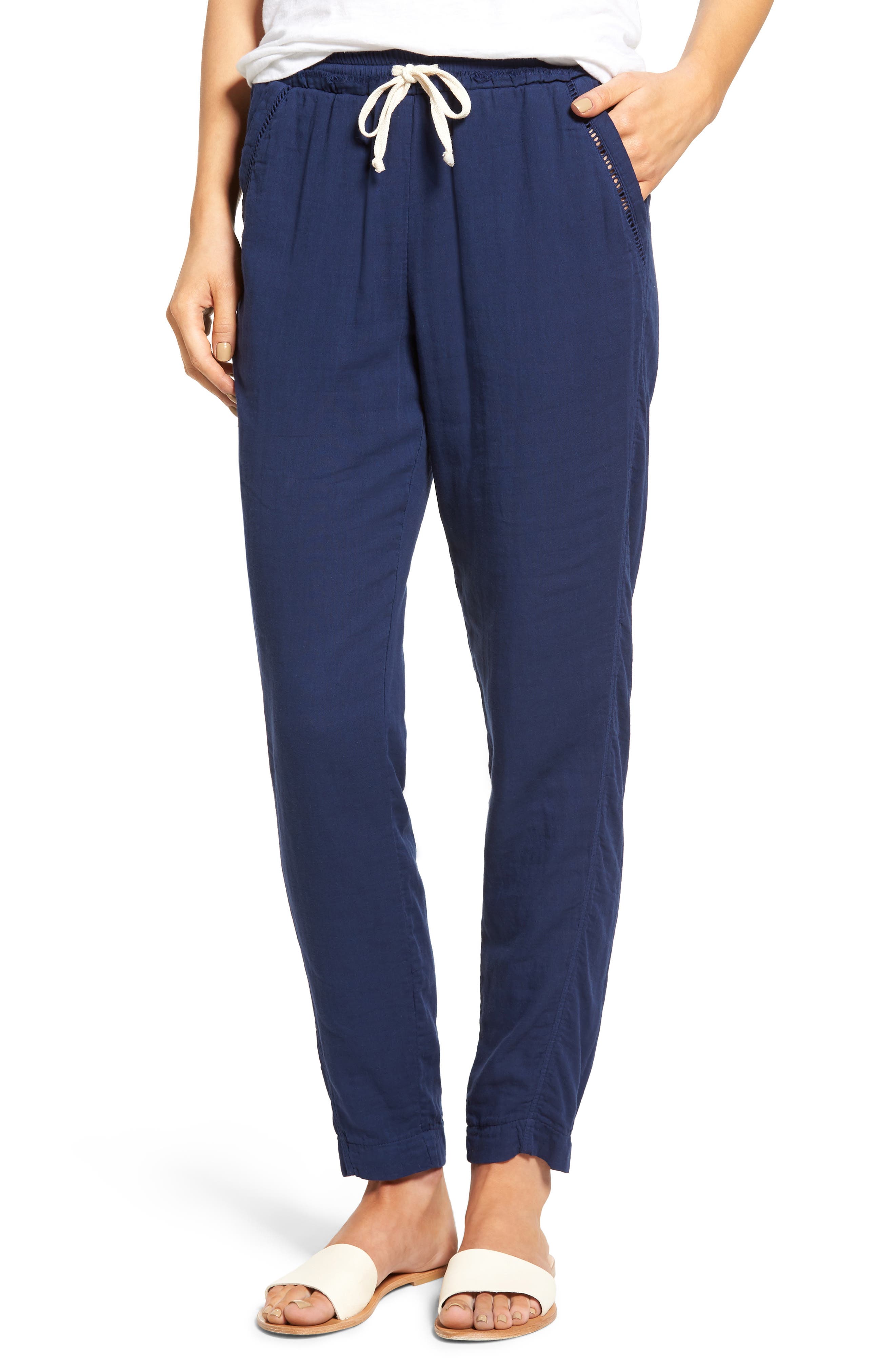 Splendid Double Cloth Cotton Pants Nordstrom