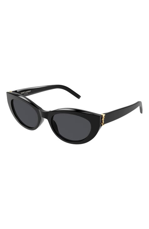 Kate Cat Eye Sunglasses in Grey - Saint Laurent