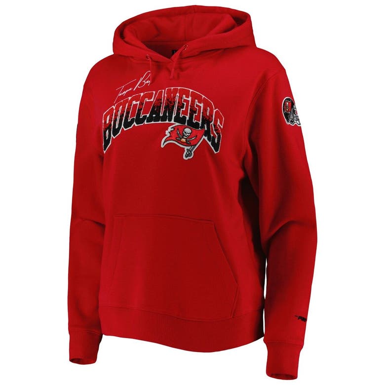 Men's Tampa Bay Buccaneers Pro Standard White Americana Pullover Hoodie