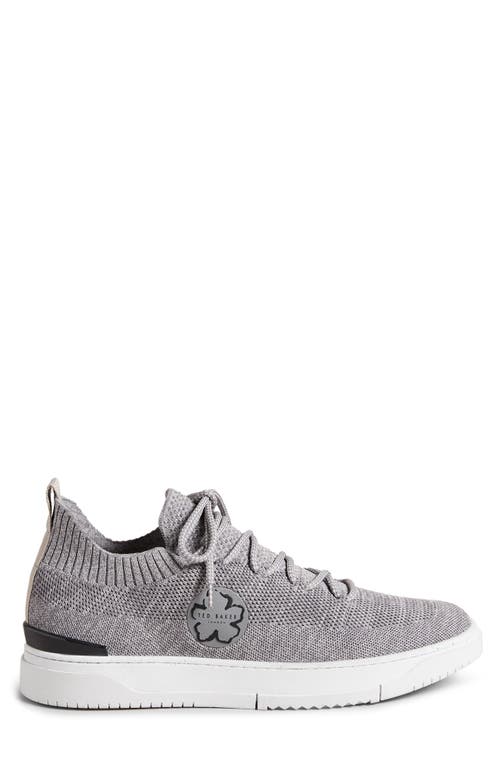 Ted Baker London Edmond Marl Knit Sneaker in Grey