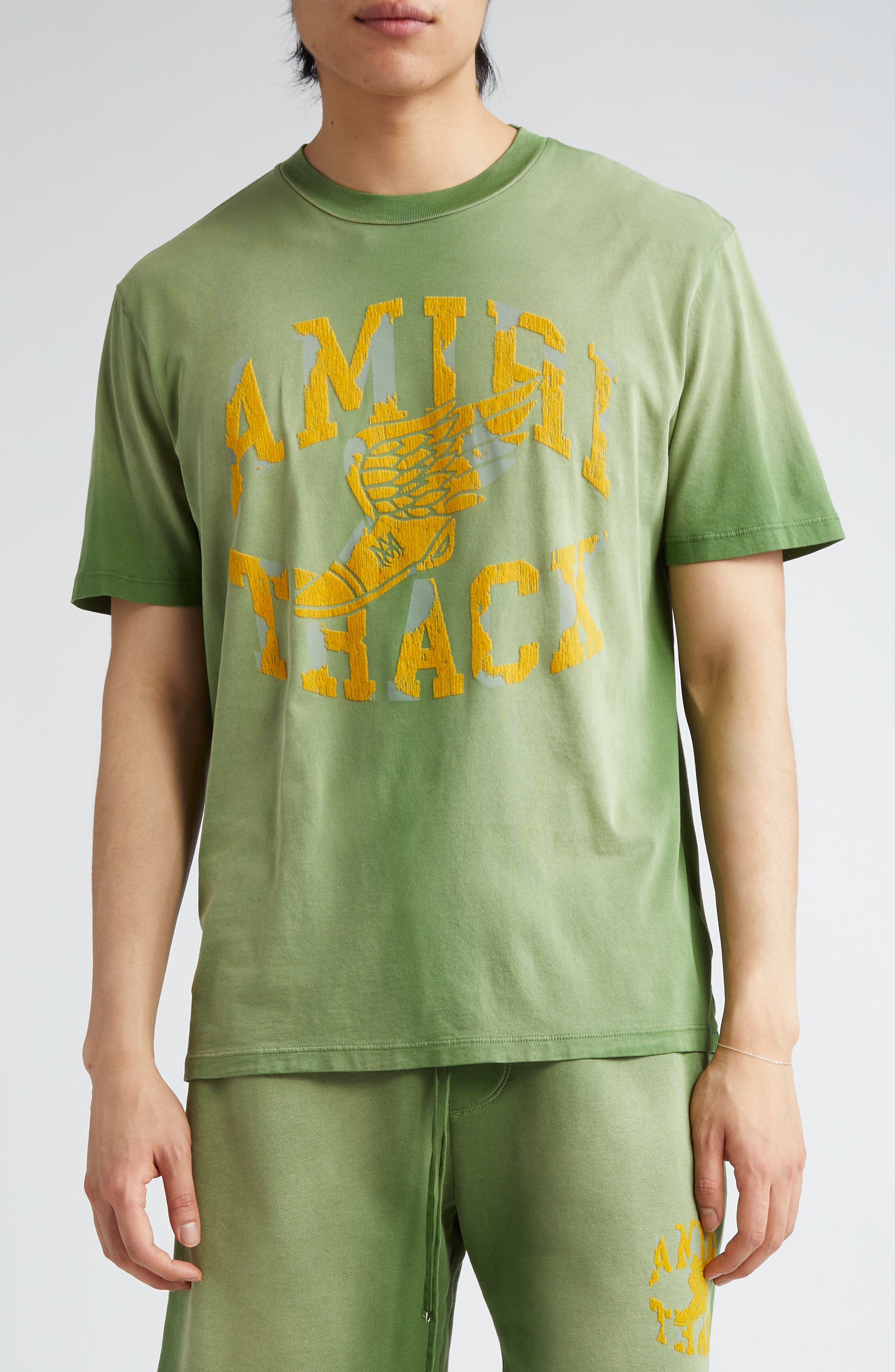 AMIRI Green Stack T-Shirt