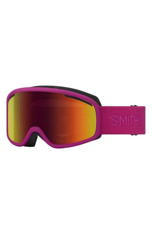 Vogue 154mm Snow Goggles in Fuchsia /Red Sol-X Mirror