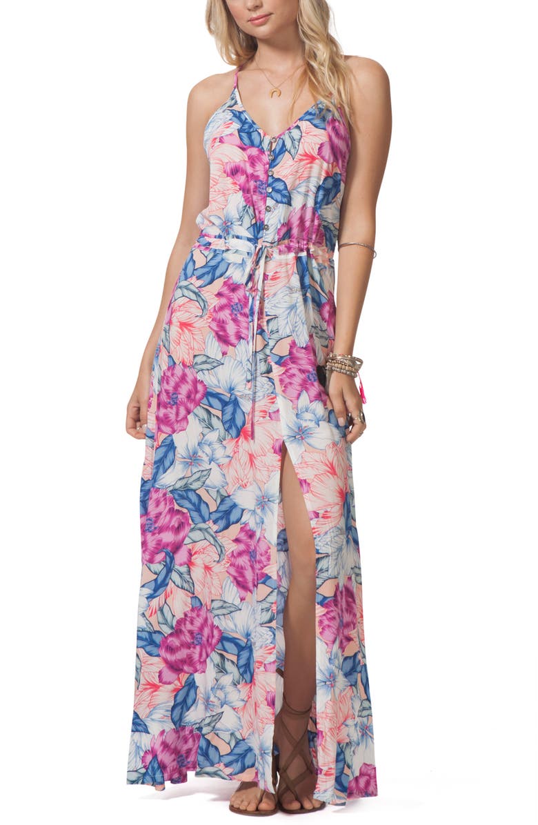 Rip Curl Floral Print Maxi Dress | Nordstrom