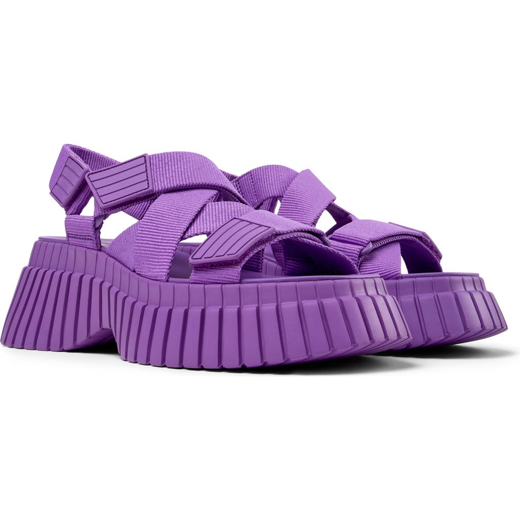 Camper BCN Sandal in Bright Purple 