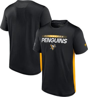Fanatics Branded Pittsburgh Penguins Women's Gold Jersey Long Sleeve T-Shirt